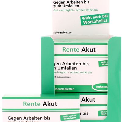 Scherztablette Rente Akut 22g