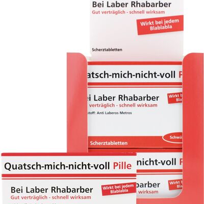 Scherztablette Quatsch mich Display 22g