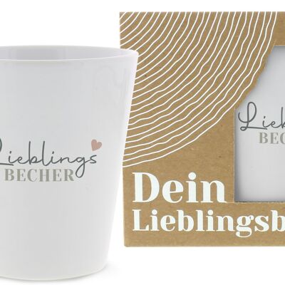 Becher Lieblingsbecher