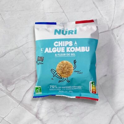 Puffed Chips Kombu & Fleur de sel 27g