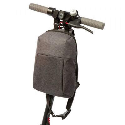 WANTALIS - Universal scooter handlebar bag 7L - 19 cm x 34 cm x 11 cm - Black and gray