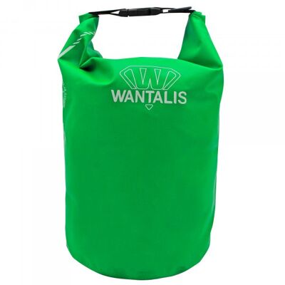WANTALIS - Bolsa impermeable - PVC 500D 15L - Verde