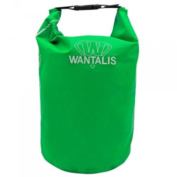 WANTALIS - Sac étanche - PVC 500D 15L - Vert 1