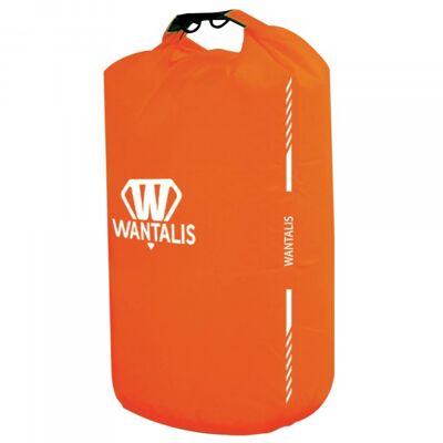 WANTALIS - Bolsa impermeable - Poliéster 15L - Naranja neón