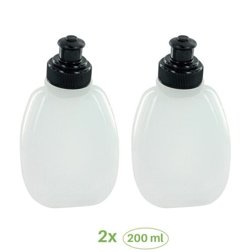 WANTALIS - Gourdes pour Sac d'hydratation 200mL - Blanc