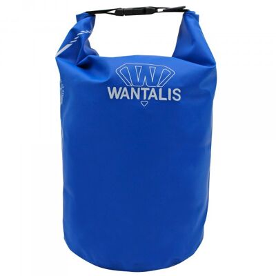 WANTALIS - Bolsa impermeable - PVC 500D 15L - Azul oscuro