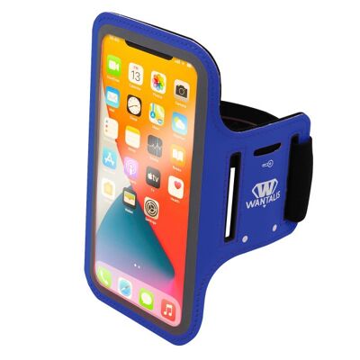 WANTALIS - Neoprene running armband - Blue