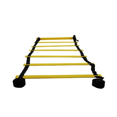 WANTALIS - Rhythm ladder 12 Steps - 6 m x 48.5 cm - Black and yellow