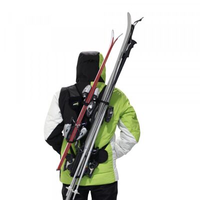 WANTALIS - Double Ski Carrier - Black