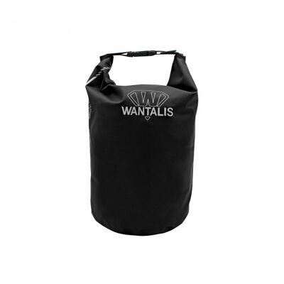 WANTALIS - Bolsa impermeable - PVC 500D 5L - Negro