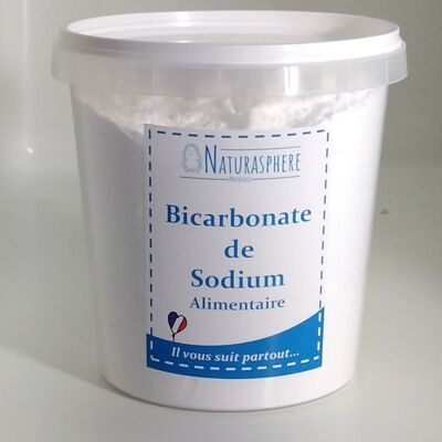 Bicarbonate de sodium alimentaire 750 g pots réemployés 🔄