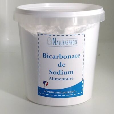 Bicarbonate de sodium alimentaire 750 g pots réemployés 🔄