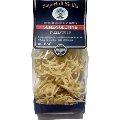 Pasta - GLUTEN-FREE CORN AND RICE TAGLIATELLE - 400 gr. - 100% ITALIAN
