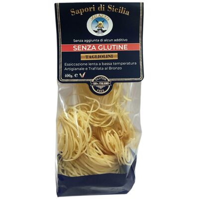 Pâtes - TAGLIOLINI DE MAÏS ET DE RIZ SANS GLUTEN – 400 gr.