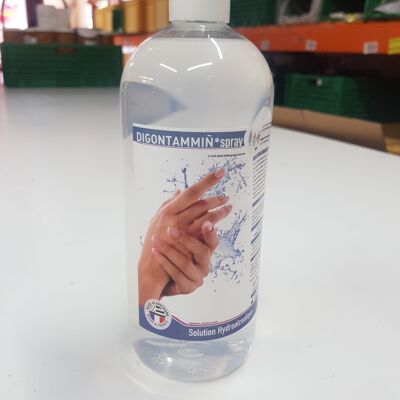 Solución hidroalcohólica 1L con etiqueta personalizada y perfume personalizado