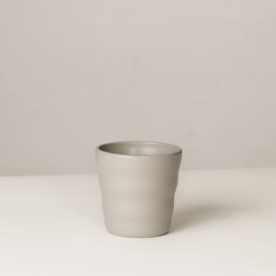 Lilly Keramiktopf - Stone Grey