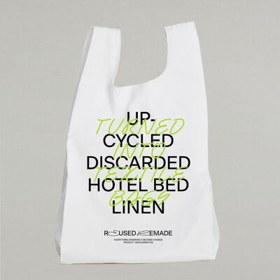 Carry Bag Food - Impresión reciclada descartada