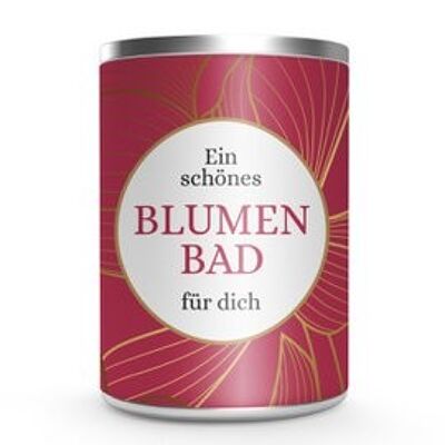 Ein schönes Blumenbad für dich