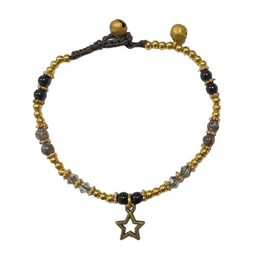 Bracelet with bells - star