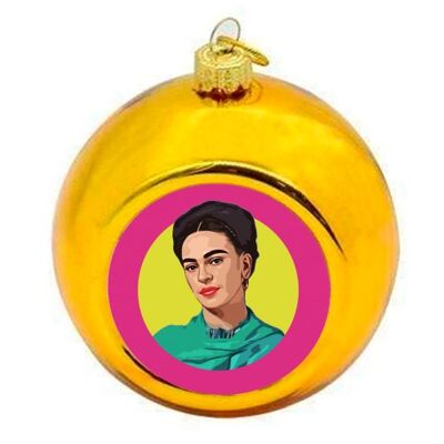 Christmas Baubles 'FRIDA PINK'