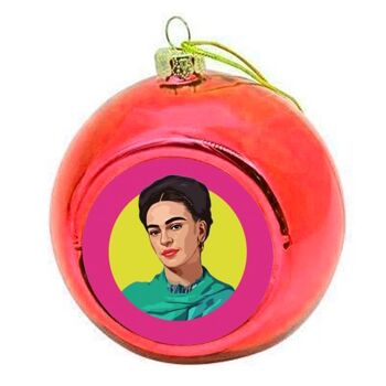 Boules de Noël 'FRIDA ROSE' 5