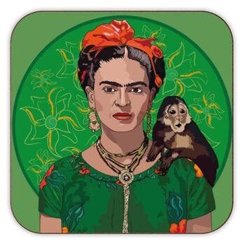 Dessous de verre 'Frida Khalo & Monkey Collectio 1