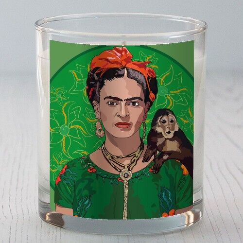 Scented Candles 'Frida Khalo & Monkey Co