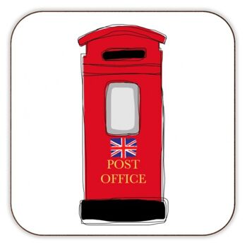 Dessous de Verre 'British Post Box' 1
