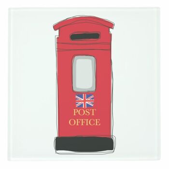 Dessous de Verre 'British Post Box' 2