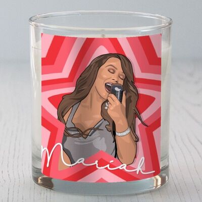 Scented Candles 'Music stars Mariah Care
