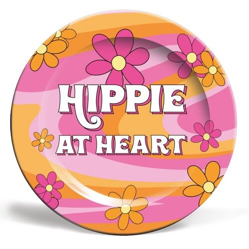 Plates 'Hippie At Heart'