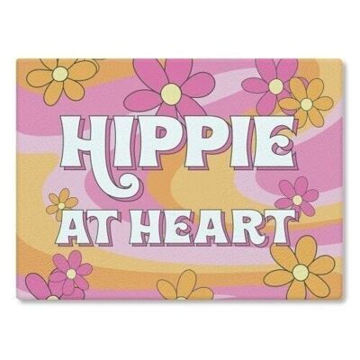 Chopping Board 'Hippie At Heart'