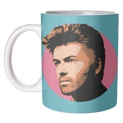 Mugs 'GEORGE - BLUE' by DOLLY WOLFE