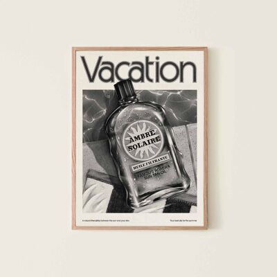 Affiche - Vacation - 30x40cm