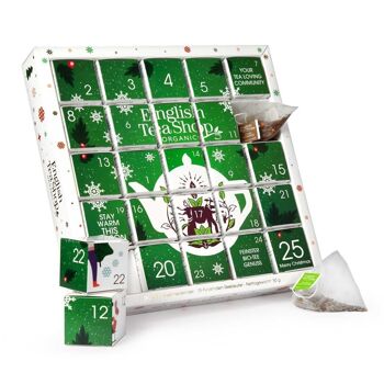 English Tea Shop - Puzzle Tea Calendrier de l'Avent "Happy Holiday", BIO, 25 boîtes individuelles 4