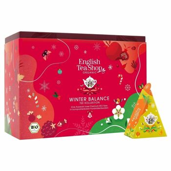 Buy wholesale English Tea Shop - Tea Gift Collection Winter Balance,  ORGANIC, 12 pyramid bags