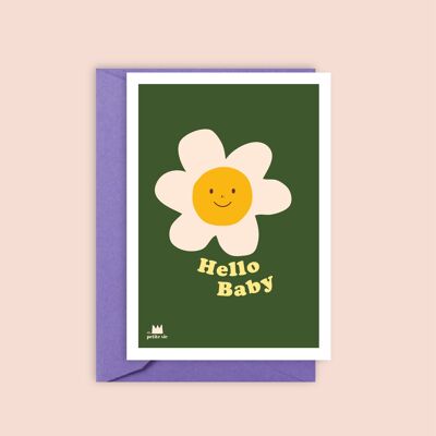 Birth card - Hello Baby