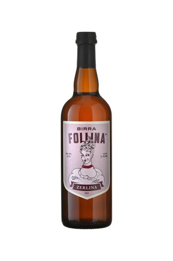 ZERLINA 75 cl - Italian Grape Ale - bière rosée blonde additionnée de moût de raisin et de notes de fruits rouges 1