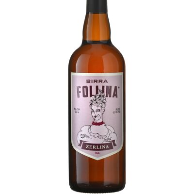 ZERLINA 75 cl – Italienisches Grape Ale – blondes Rosébier mit zugesetztem Traubenmost und einem Hauch von roten Beerenfrüchten