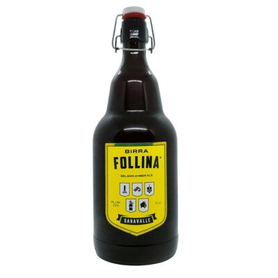 SANAVALLE MAGNUM 2 lt - - AMBER ALE - birra ambrata con un eccellente equilibrio malto-luppolo, ideale a pasto