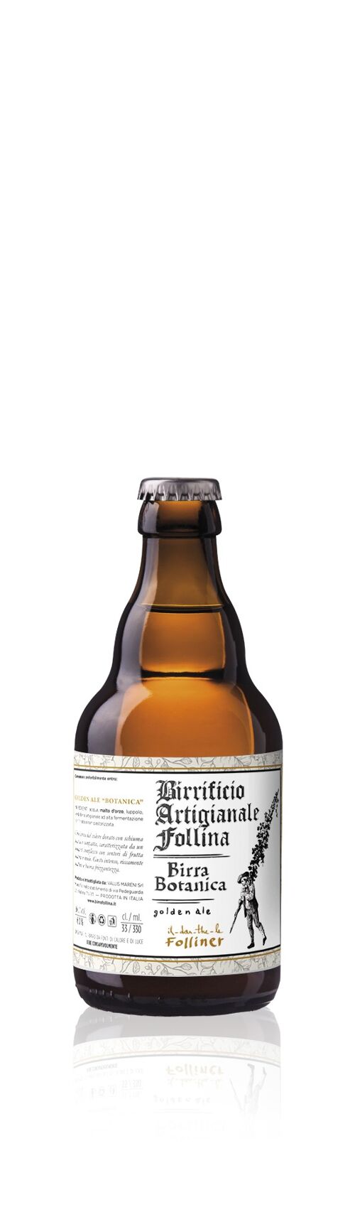 BOTANICA 33 cl - GOLDEN ALE - birra bionda con corpo maltato e rotondo, ideale a pasto