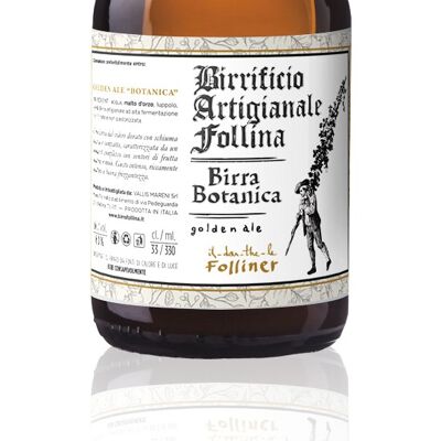BOTANICA 33 cl - GOLDEN ALE - cerveza rubia con cuerpo redondo y maltoso, ideal para comidas