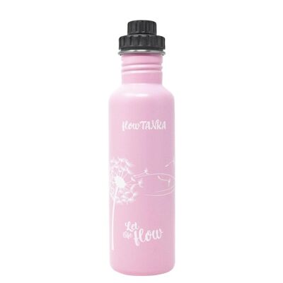 0.8l flowTANKA stainless steel drinking bottle with reducing cap