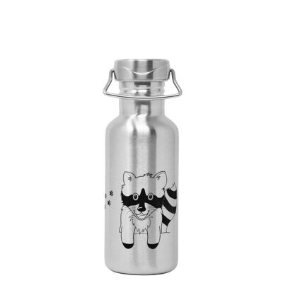 0.6l miniTANKA Racoon Edition with stainless steel wave lock