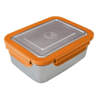 ECOtanka lunchBOX en acier inoxydable avec cadre de verrouillage (orange)
