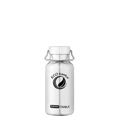 0.35l thermoTANKA ™ insulating stainless steel thermos bottle with stainless steel wave closure