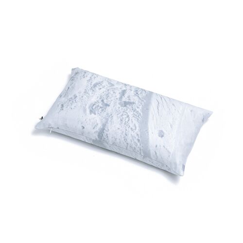 SNOW - pillow filled with buckwheat husk - 50x30 cm