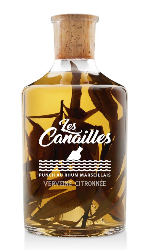 rhum arrrangé Verveine citronnée 32° + 1 coffret