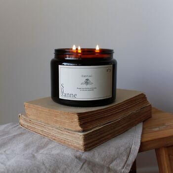 Grande Bougie n°3 : Le Santal 1