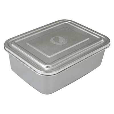 ECOtanka lunchBOX - fiambrera de acero inoxidable de 2,0 l (tapa y tarro)